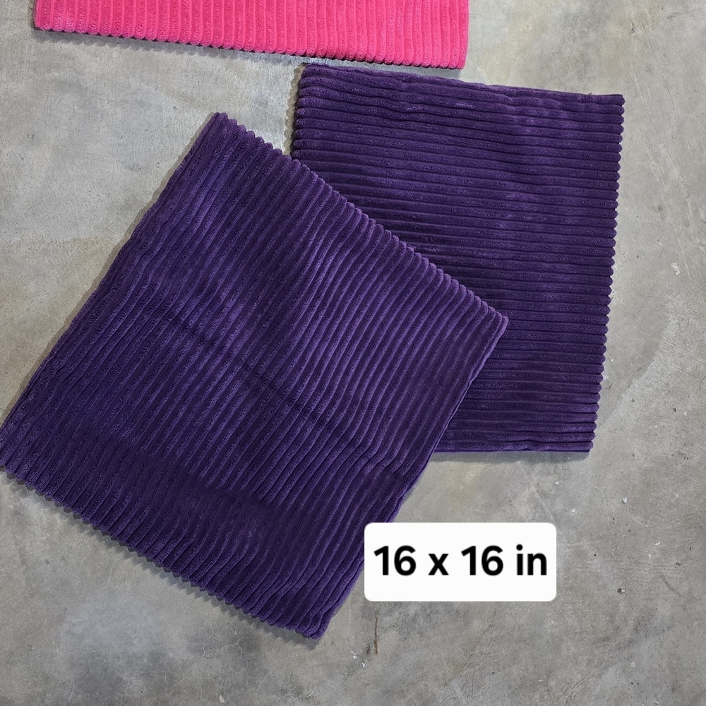 Purple Pillow Covers